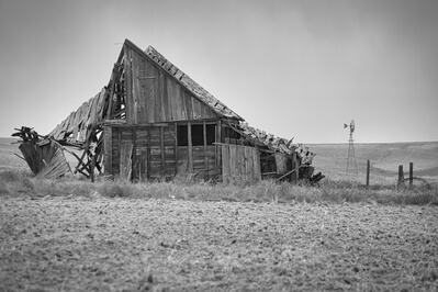 Image of Abandoned Homestead Douglas County, WA - Abandoned Homestead Douglas County, WA