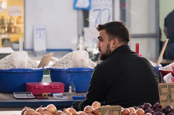 Bit Pazar (Food Market) in Skopje