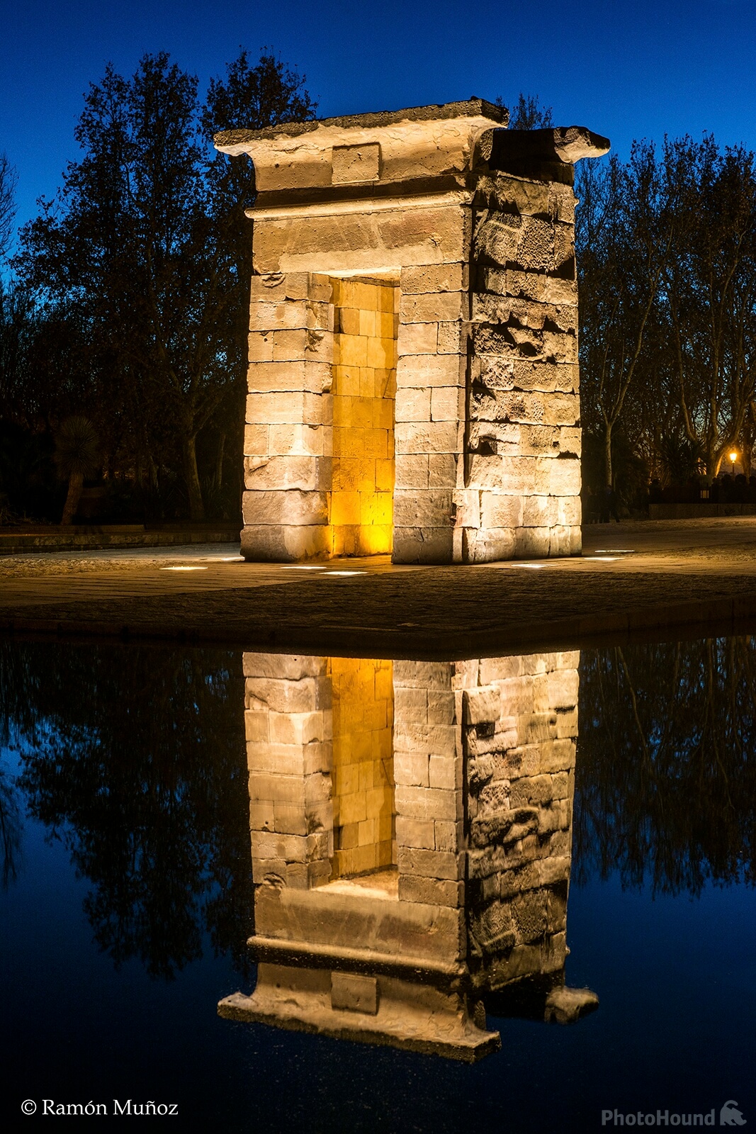 Image of The Egyptian Temple of Debod by Ramón Muñoz
