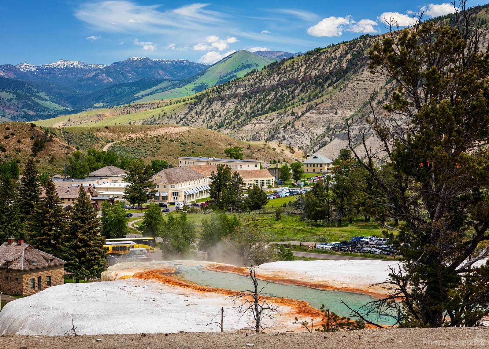 Image of Mammoth Hot Springs (MHS) General by Susan Budge
