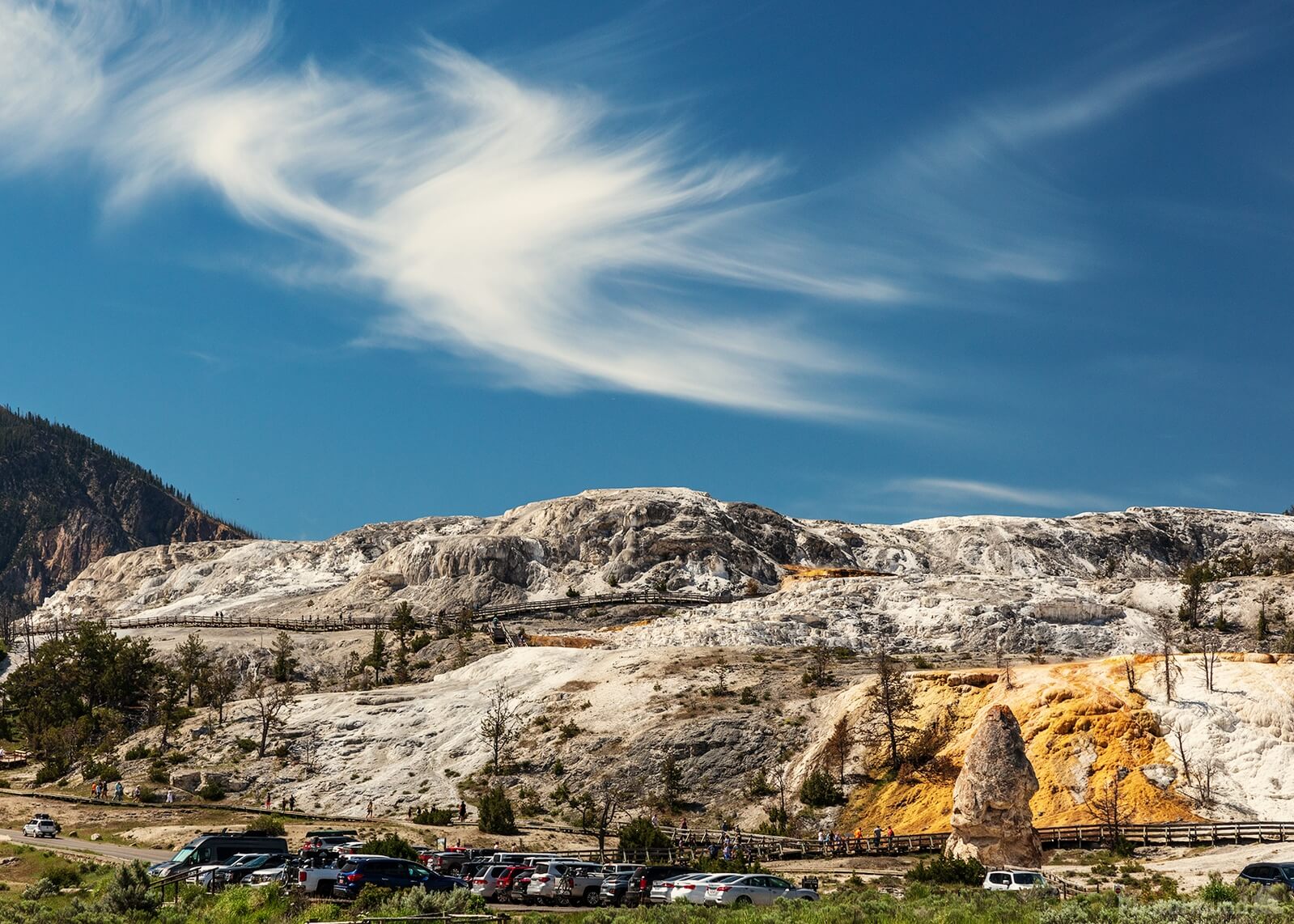 Image of Mammoth Hot Springs (MHS) General by Susan Budge