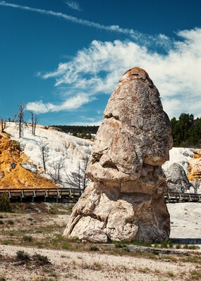 photos of Yellowstone National Park - Mammoth Hot Springs (MHS) General