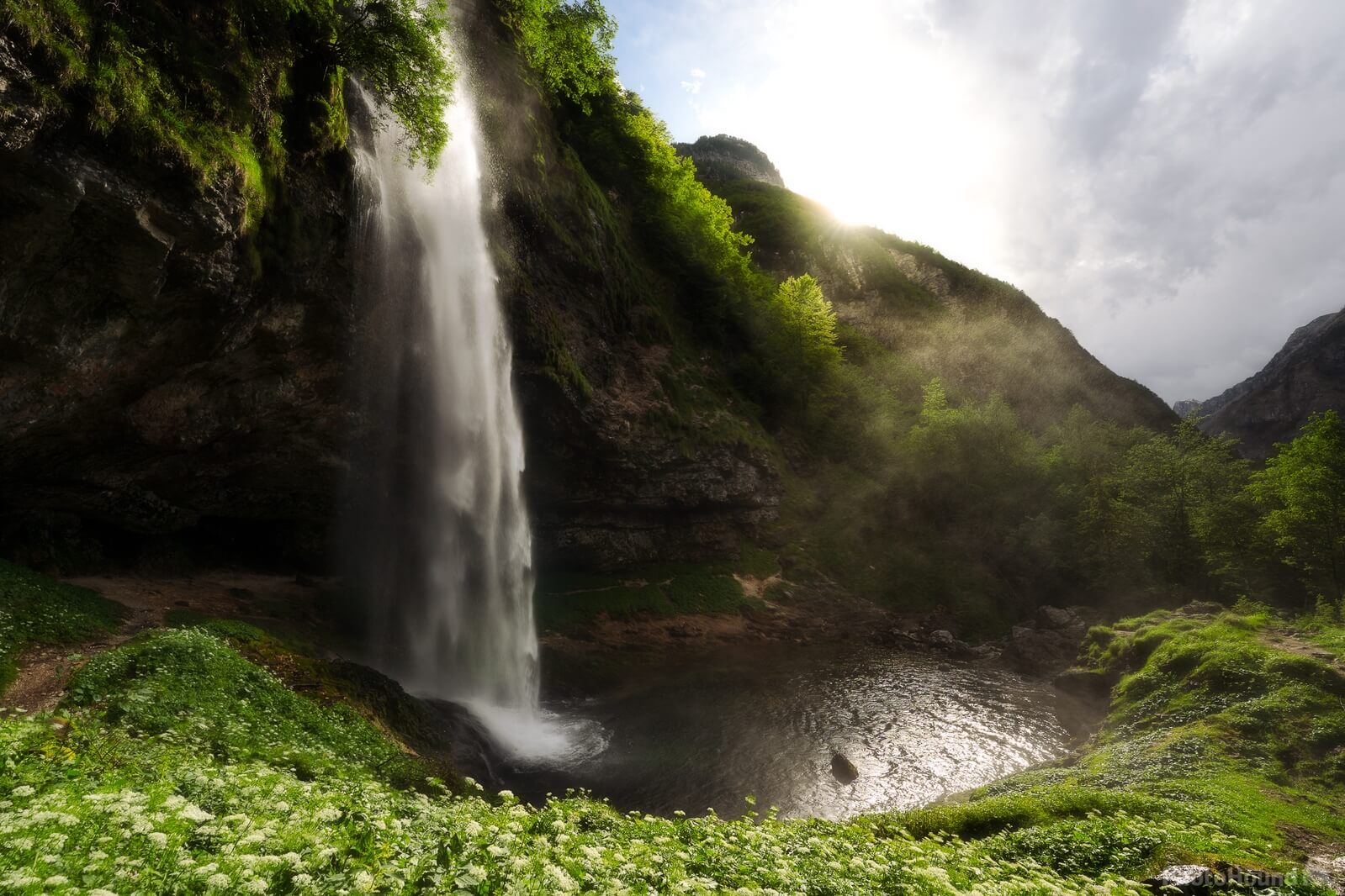 Image of Fontanone Di Goriuda waterfall by Alan Bučar Vukšić