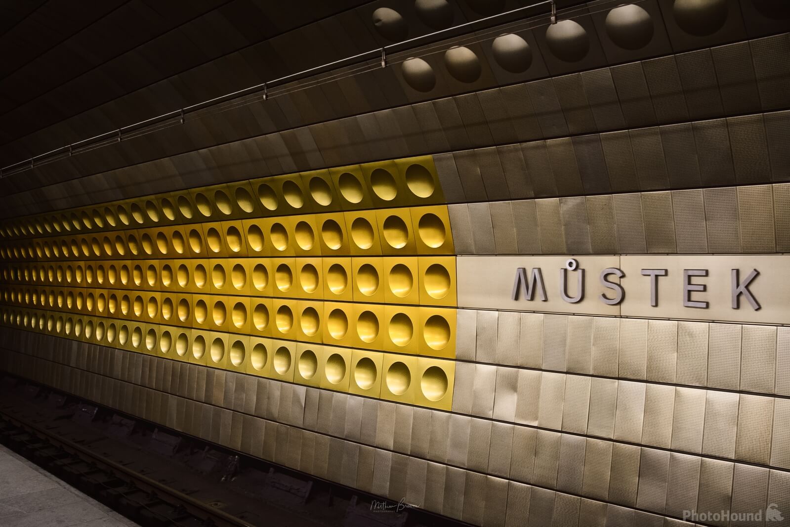 Image of Můstek Metro Station by Mathew Browne