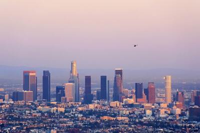 photo locations in California - Los Angeles from the Griffith Observatory