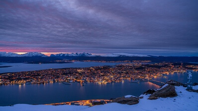 Norway photos - Tromso City Viewpoint