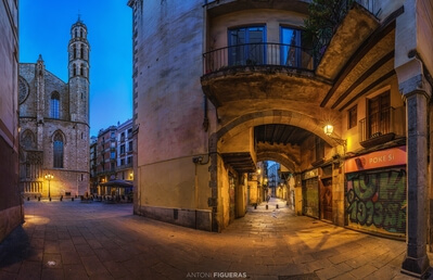 pictures of Barcelona - Santa Maria del Mar - Exterior