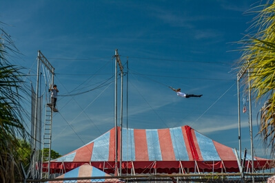 Venice photography locations - Tito Gaona's Flying Trapeze Academy