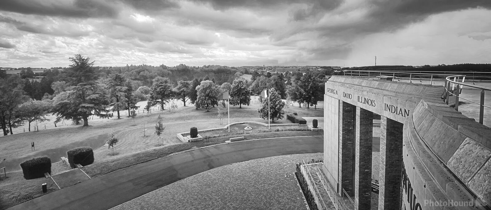 Image of Bastogne war Memorial by Gert Lucas