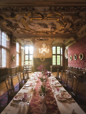 instagram spots in Belgium - Modave Castle (interior)