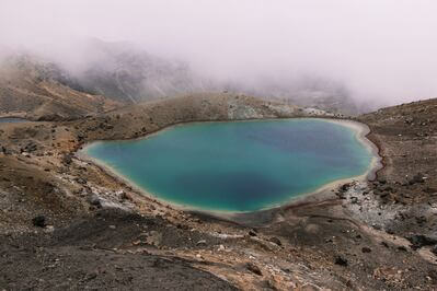 Picture of Emerald Lake, Tongariro Alpine Crossing - Emerald Lake, Tongariro Alpine Crossing