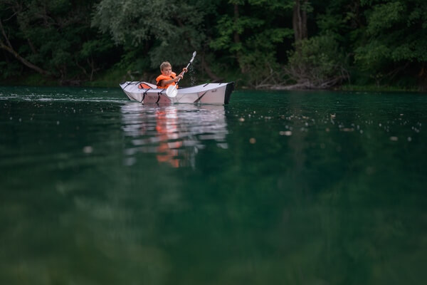 Kayaking on Una River