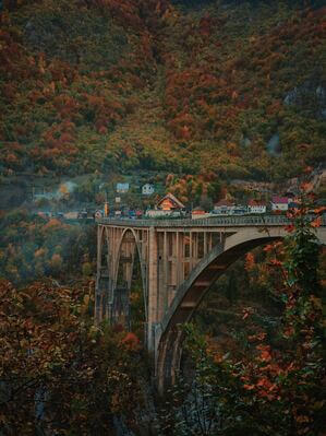 images of Montenegro - Đurđevića Tara Bridge View
