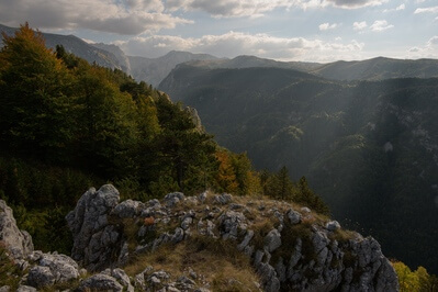 Montenegro photography spots - Sušica Canyon From the East Side