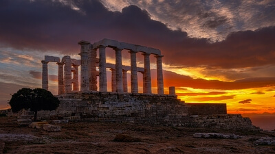 Photo of Temple of Poseidon - Sounion - Temple of Poseidon - Sounion