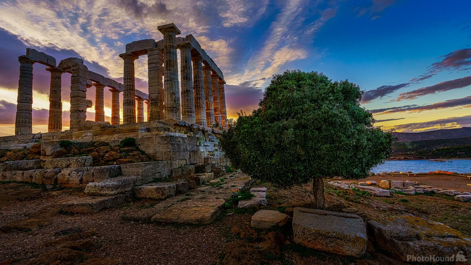 Image of Temple of Poseidon - Sounion by Charalampos Kiakotos