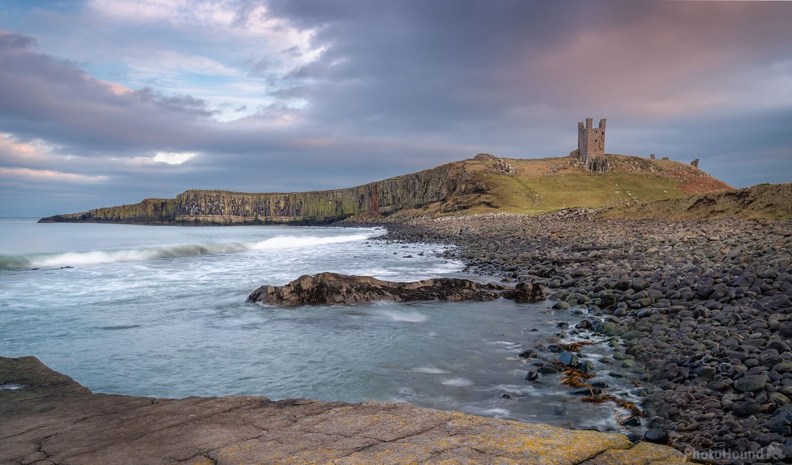 Image of Dunstanburgh Castle – Lilburn Tower by Bob Davies