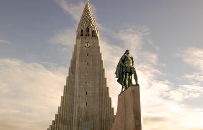 Iceland pictures - Hallgrimskirkja - Exterior