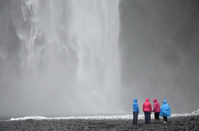 Image of Skógafoss Waterfall - Skógafoss Waterfall