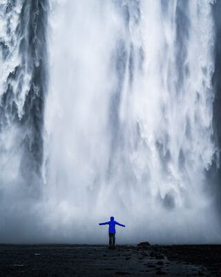 Iceland photos - Skógafoss Waterfall