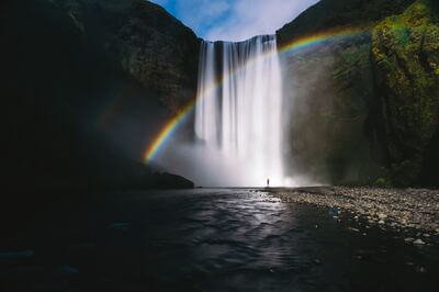 photos of Iceland - Skógafoss Waterfall