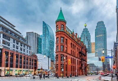 photo locations in Toronto - Gooderham Building, Toronto