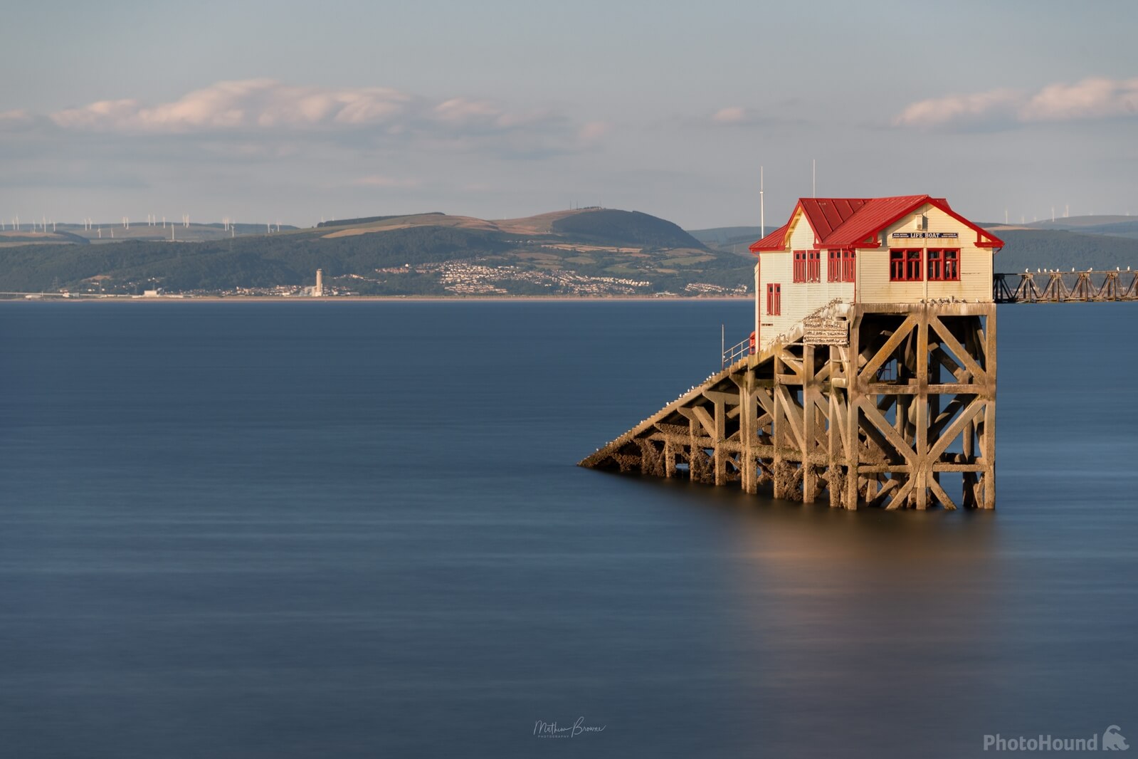 Image of Mumbles Pier & Lighthouse by Mathew Browne