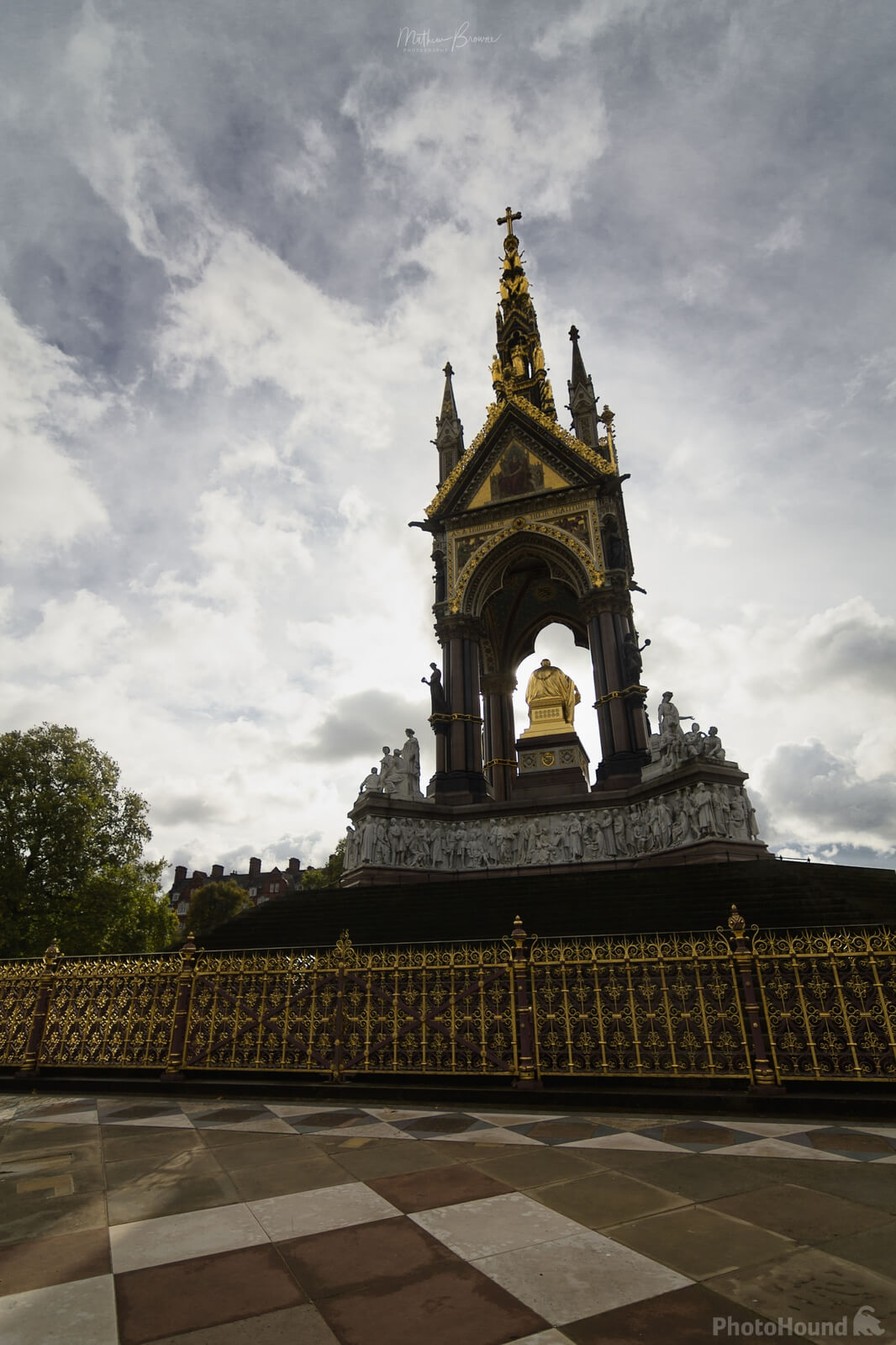 Image of The Albert Memorial, Kensington Gardens by Mathew Browne