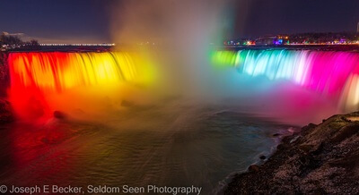 photography locations in Ontario - Niagara Falls from Table Rock