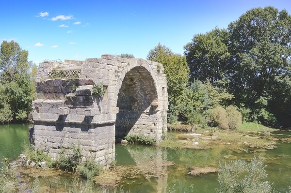 Pont d'Ambroix - Via Domitia