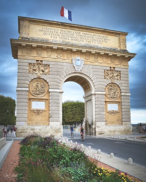 Triumph Arch Montpellier