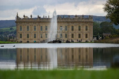 Chatsworth House in October, 2019