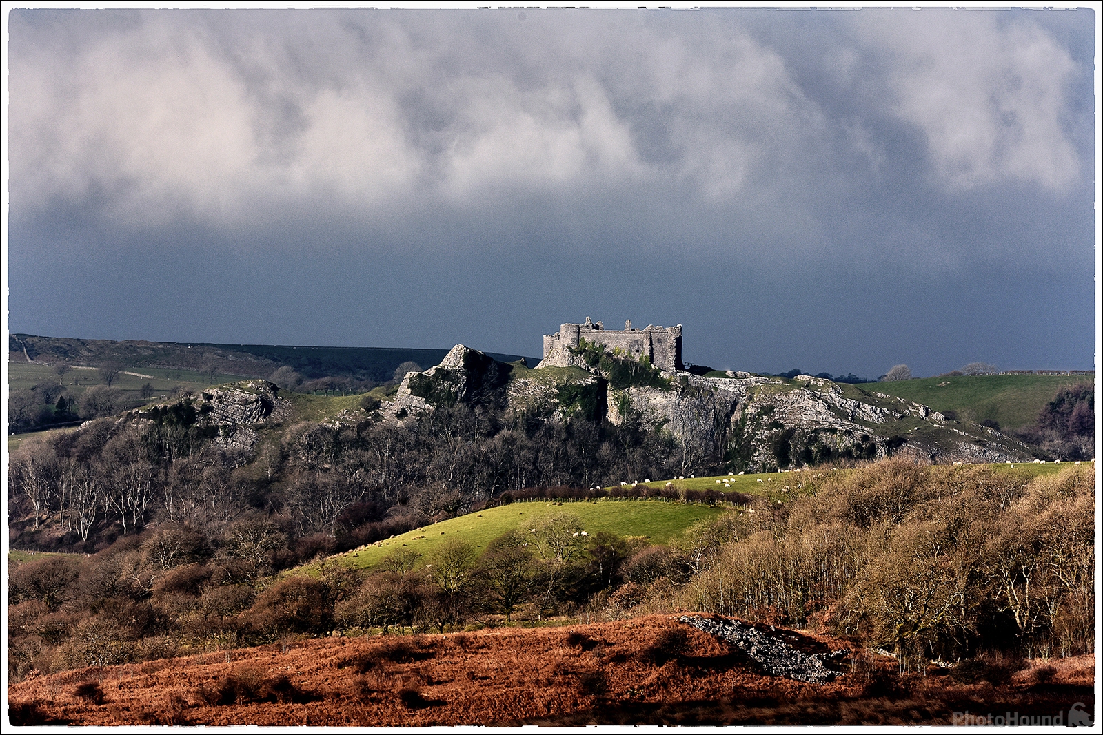 Image of Carreg Cennen Castle - South Viewpoint by Allan Pick