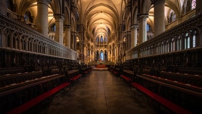 instagram locations in England - Canterbury Cathedral - Interior