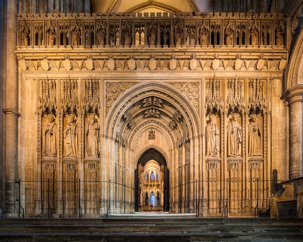 Entrance to the Quire.