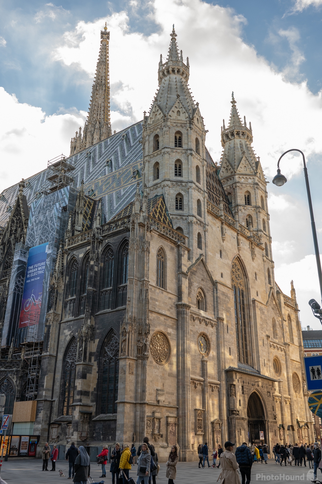 Image of St. Stephen’s Cathedral and Haas House by Julia Bespalov