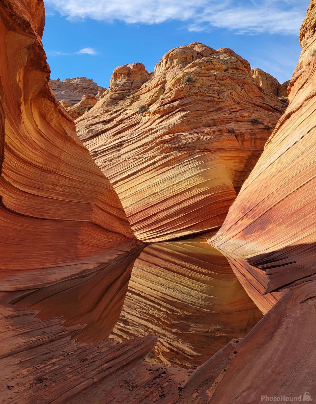 Image of Coyote Butte North - The Wave Main Entrance by Paul Thistle