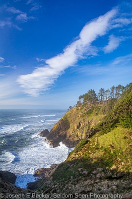 Image of North Head Lighthouse - Cape Disappointment - North Head Lighthouse - Cape Disappointment