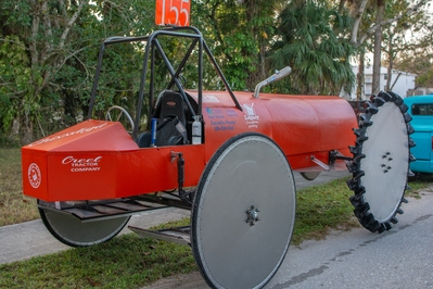 Racing swamp buggy.