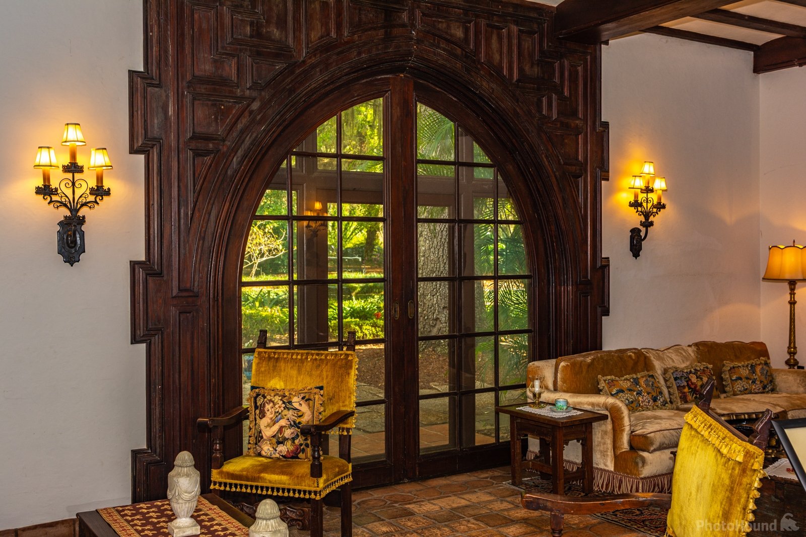 Image of El Retiro at Pinewood interior - Bok Tower Gardens by Wayne Foote