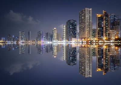 United Arab Emirates instagram spots - Sharjah Skyline - South Views
