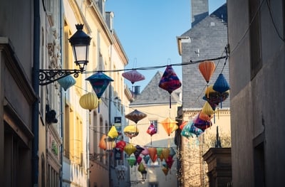 images of Luxembourg City - Rue du Saint Esprit, Luxembourg