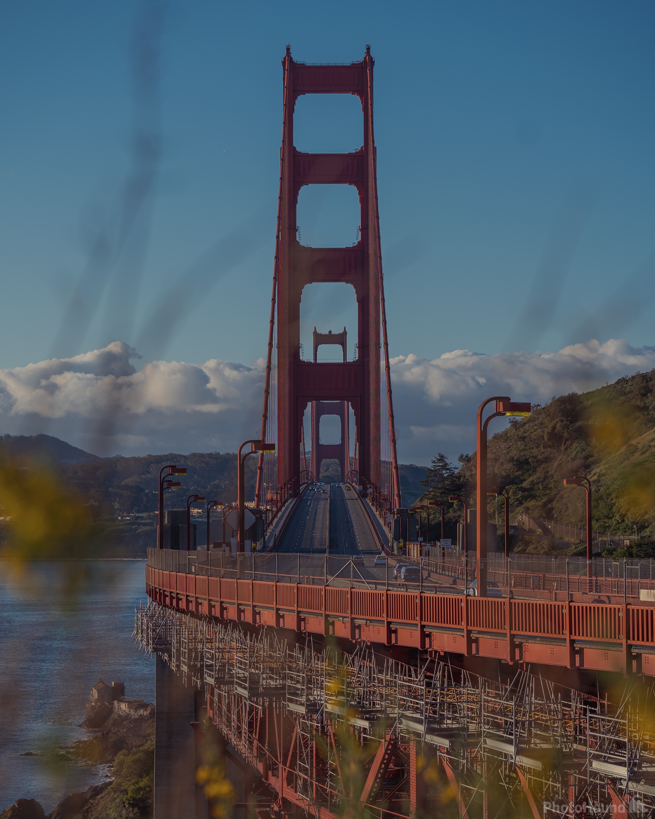 Image of Golden Gate Bridge View Vista Point by Antonio Cerciello