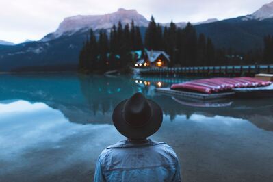 images of Canada - Emerald Lake Lodge View