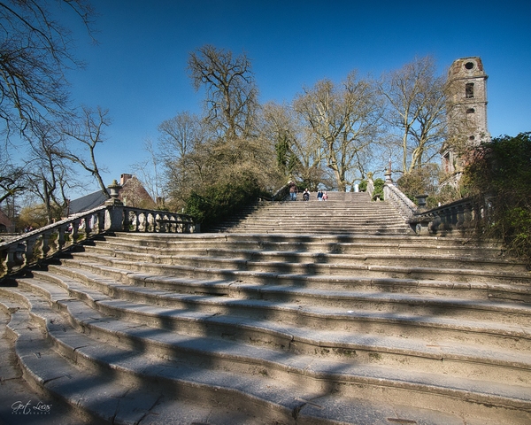 Pairi Daiza - Cambron Abbey - steps