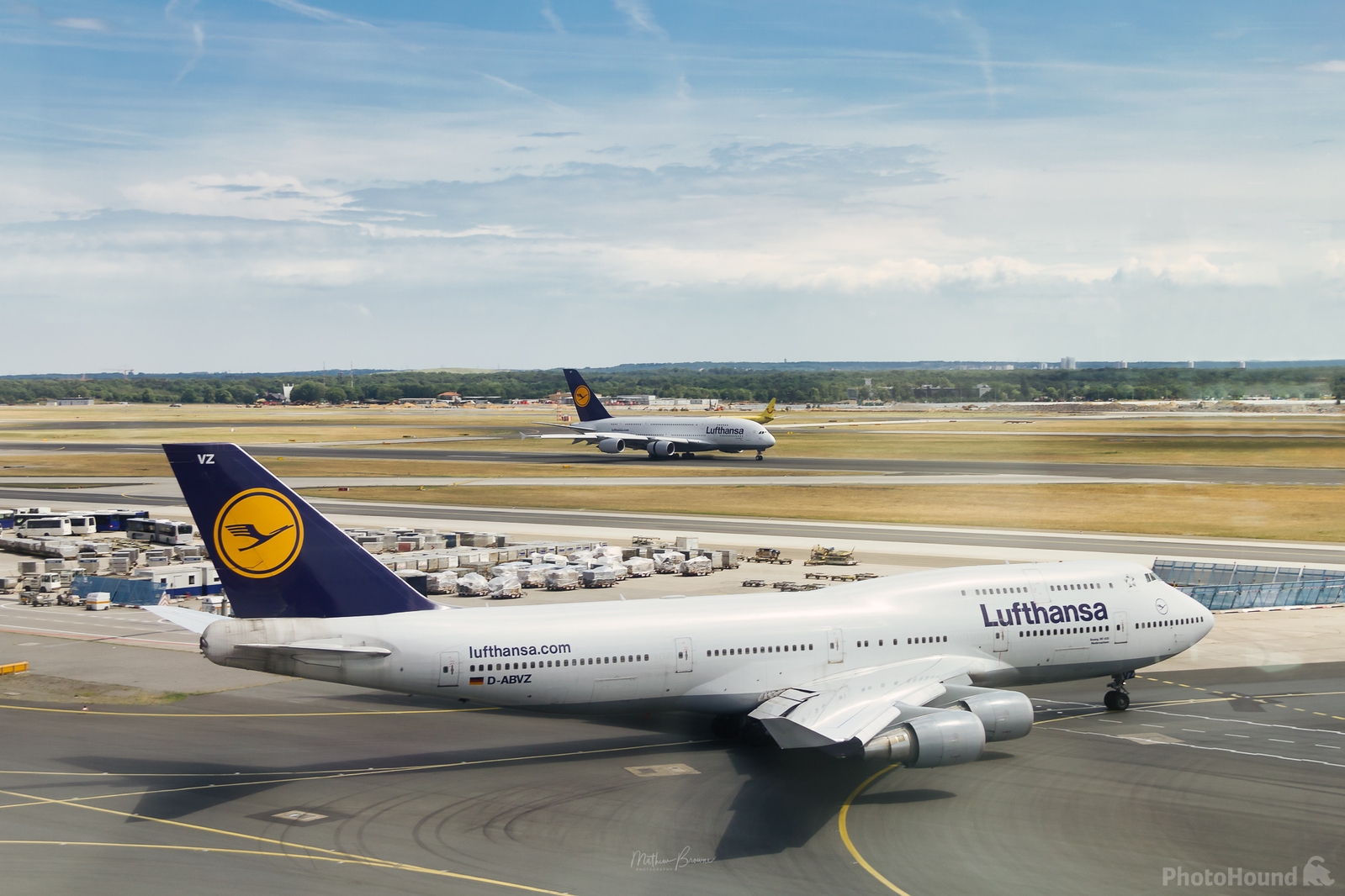 Image of Frankfurt Airport by Mathew Browne