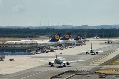 pictures of Germany - Frankfurt Airport