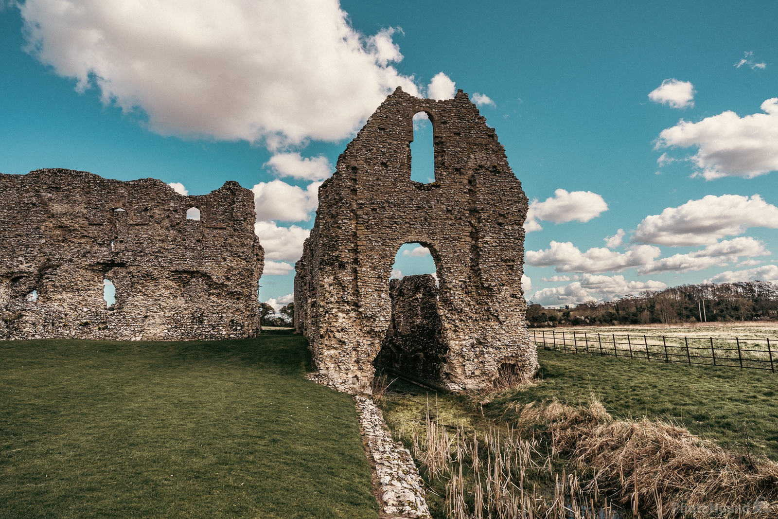 Image of Castle Acre Priory by James Billings.