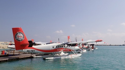 photos of the Maldives - Seaplane Terminal
