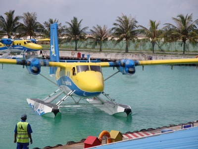 images of the Maldives - Seaplane Terminal